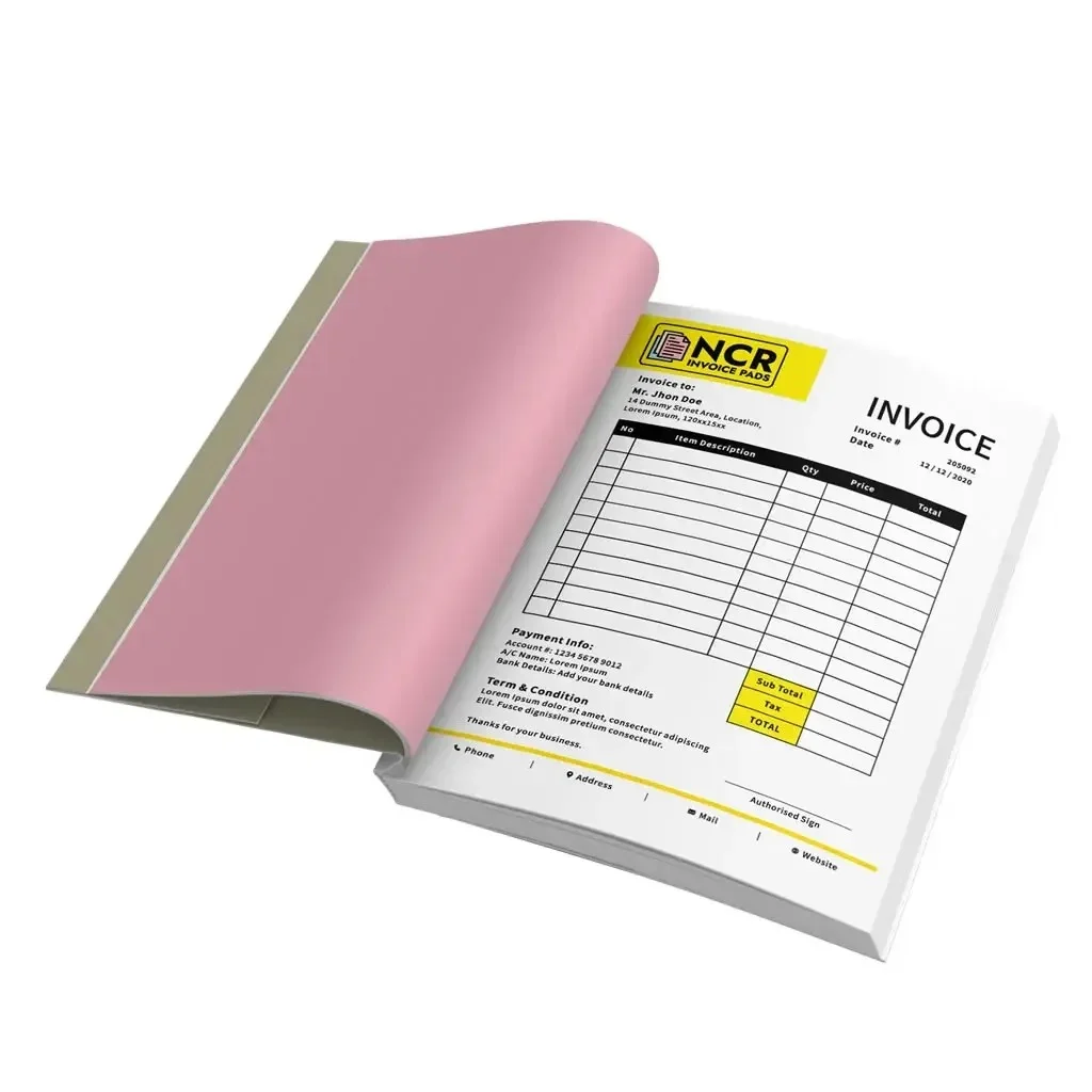 Bill Books & Invoices
