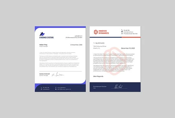 Executive Letterheads